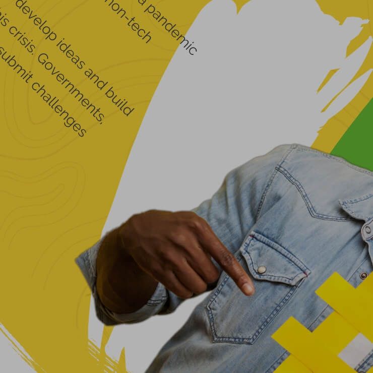 Screenshot of the AfricaVsVirus Challenge website