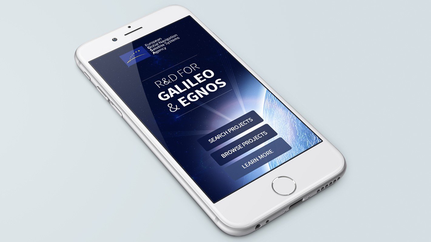 Screenshot of the GSA Mobile App homepage on a mobile phone
