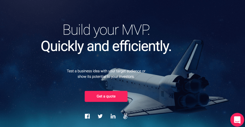 MVP Space website