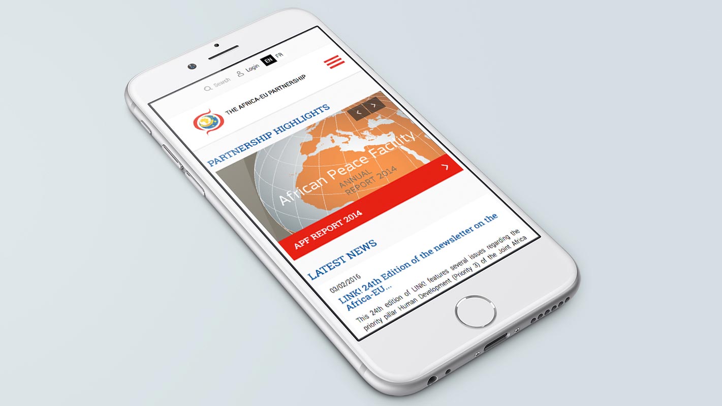 The Africa-EU Partnership | Responsive Web Design